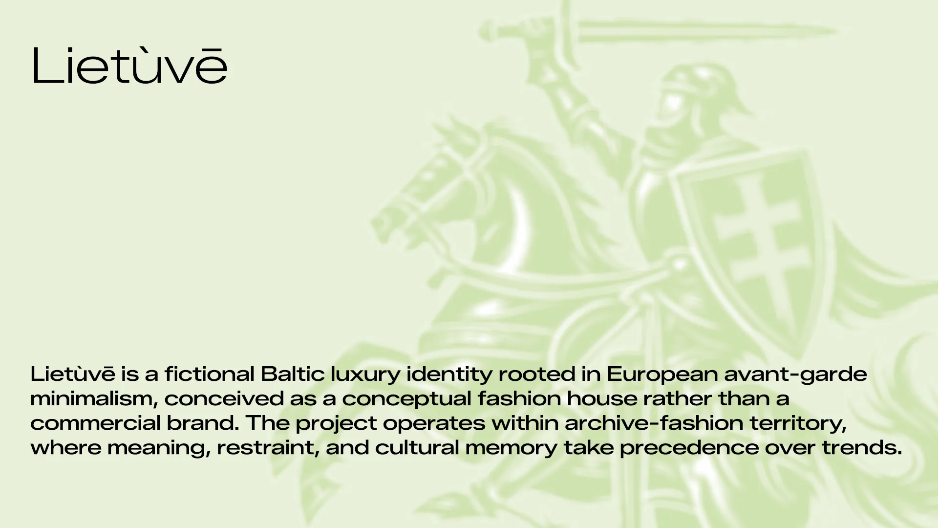 Lietùvē brand identity — Nameexplain