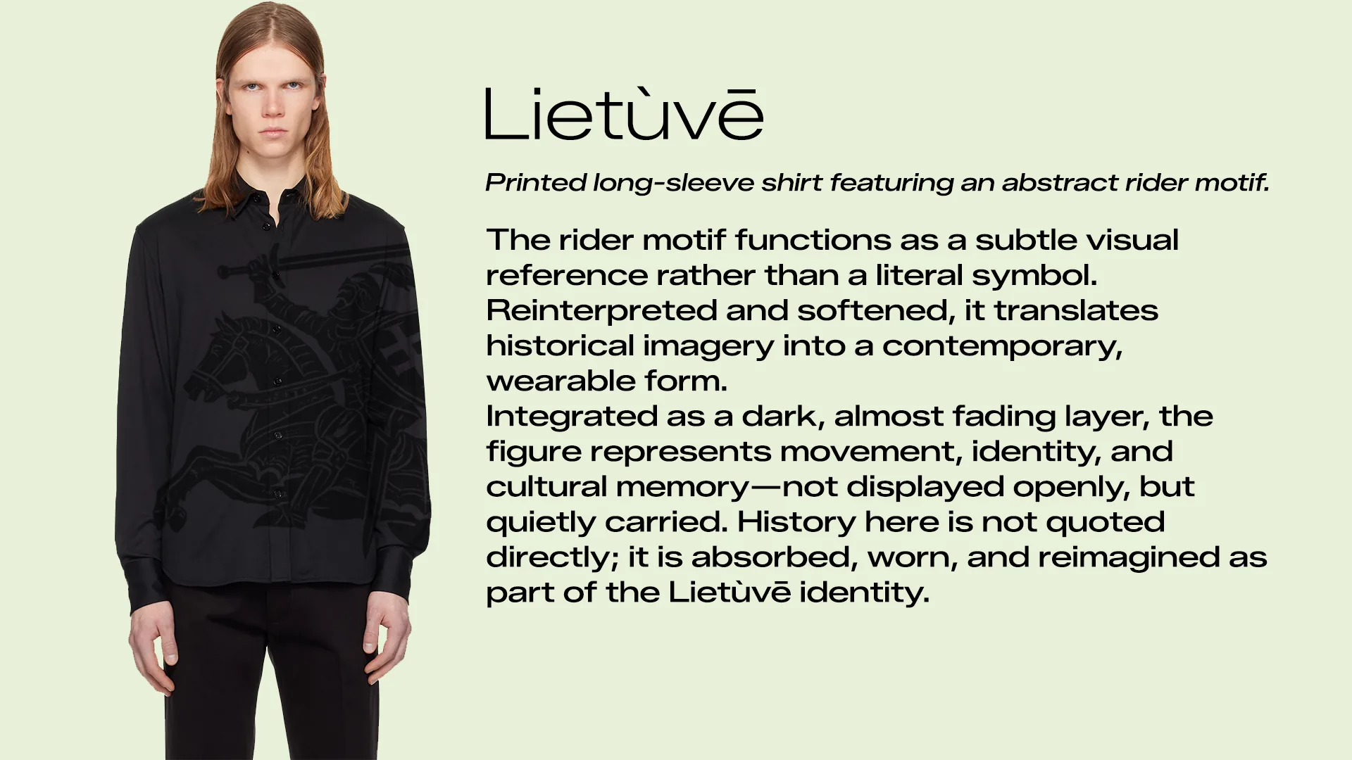 Lietùvē brand identity — Tshirt
