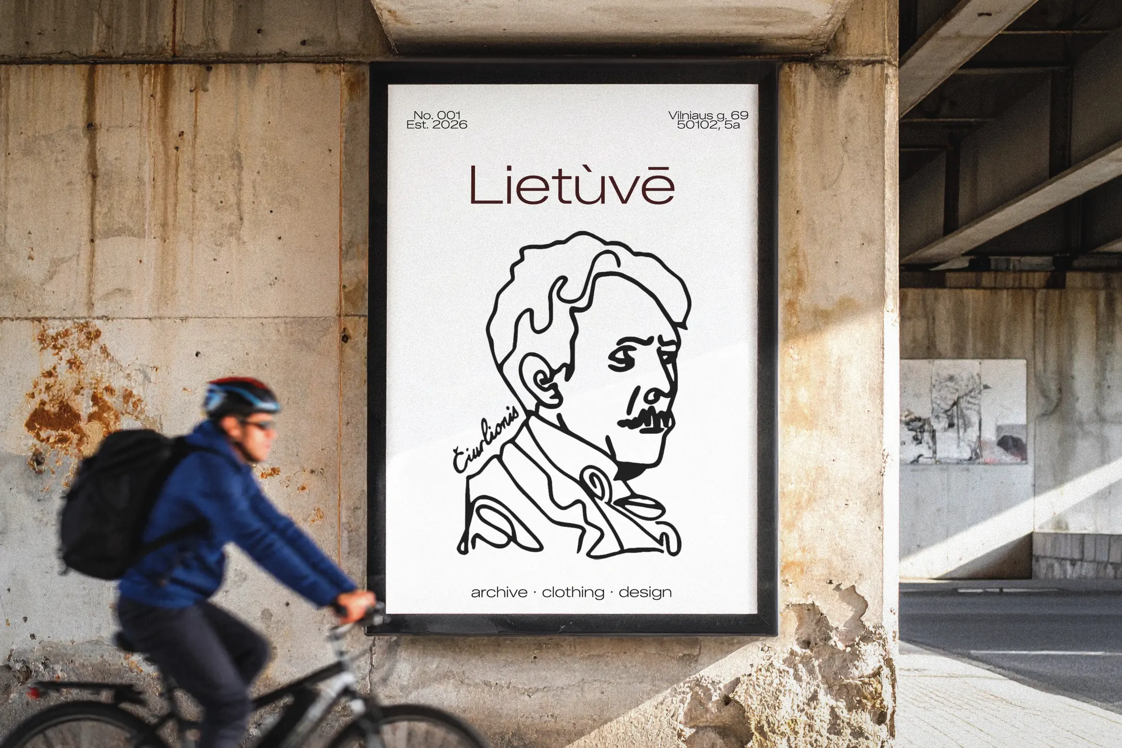 Lietùvē brand identity — Plakatas1