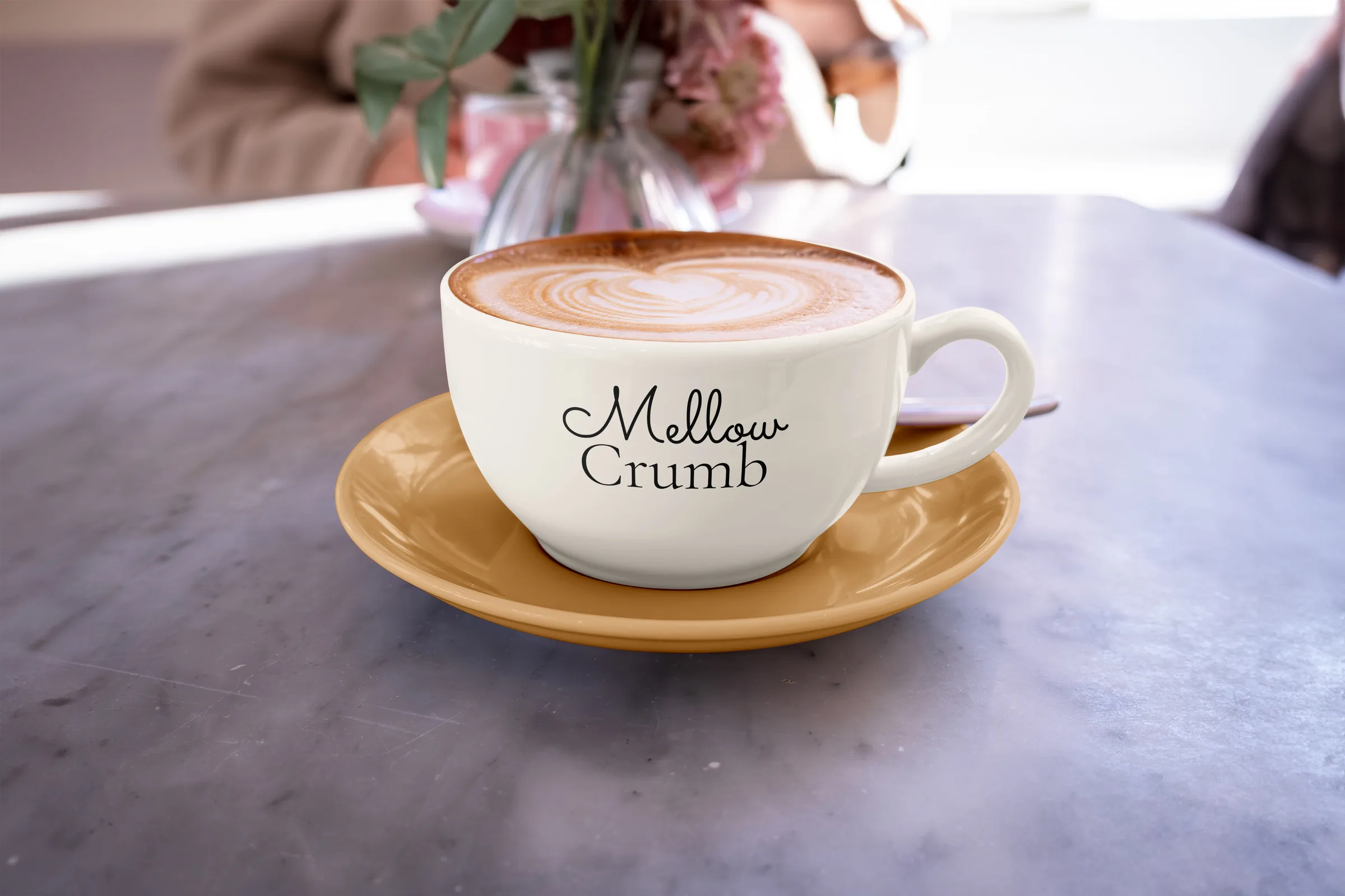 Mellowcrumb brand identity — Puodelis