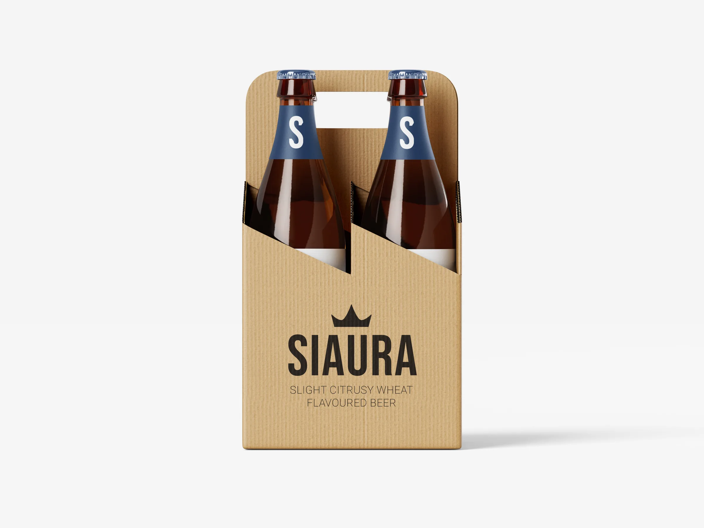 Siaura brand identity — Cardboard