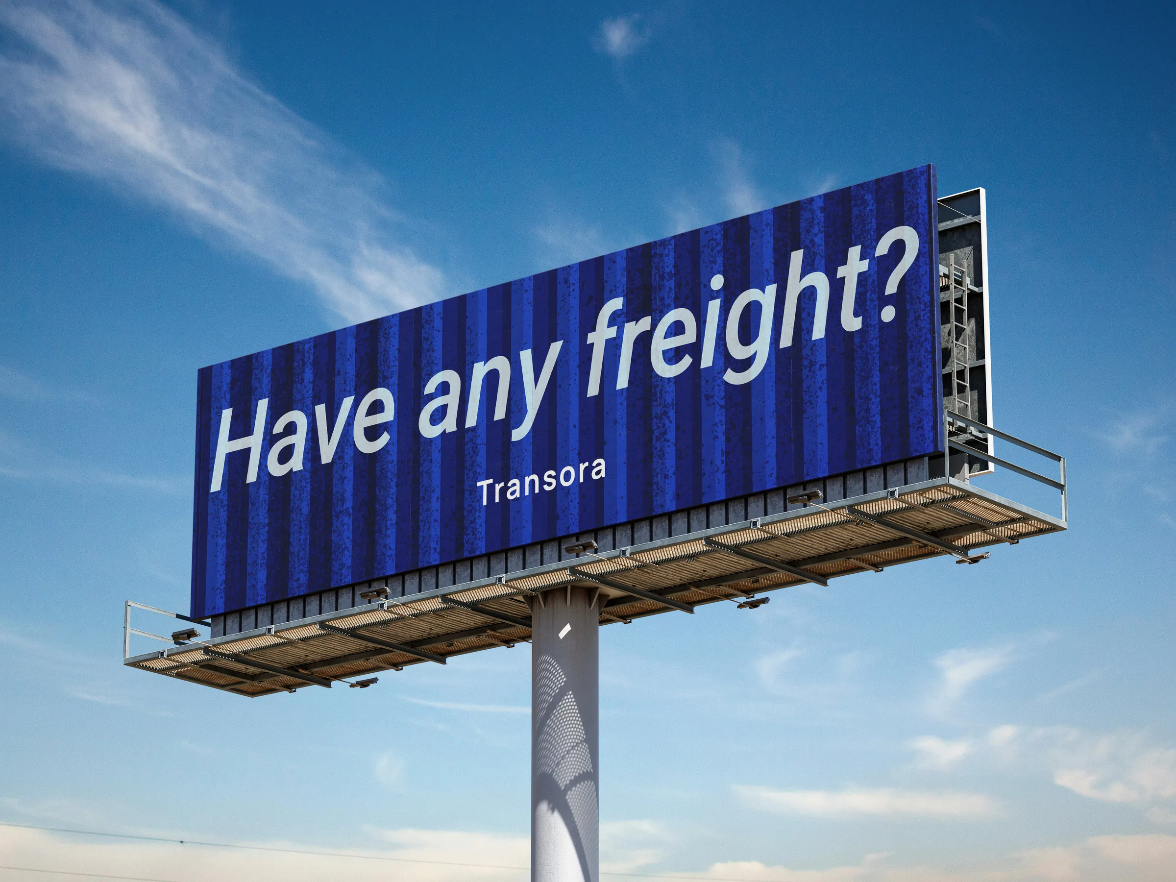 Transora brand identity — Billboard