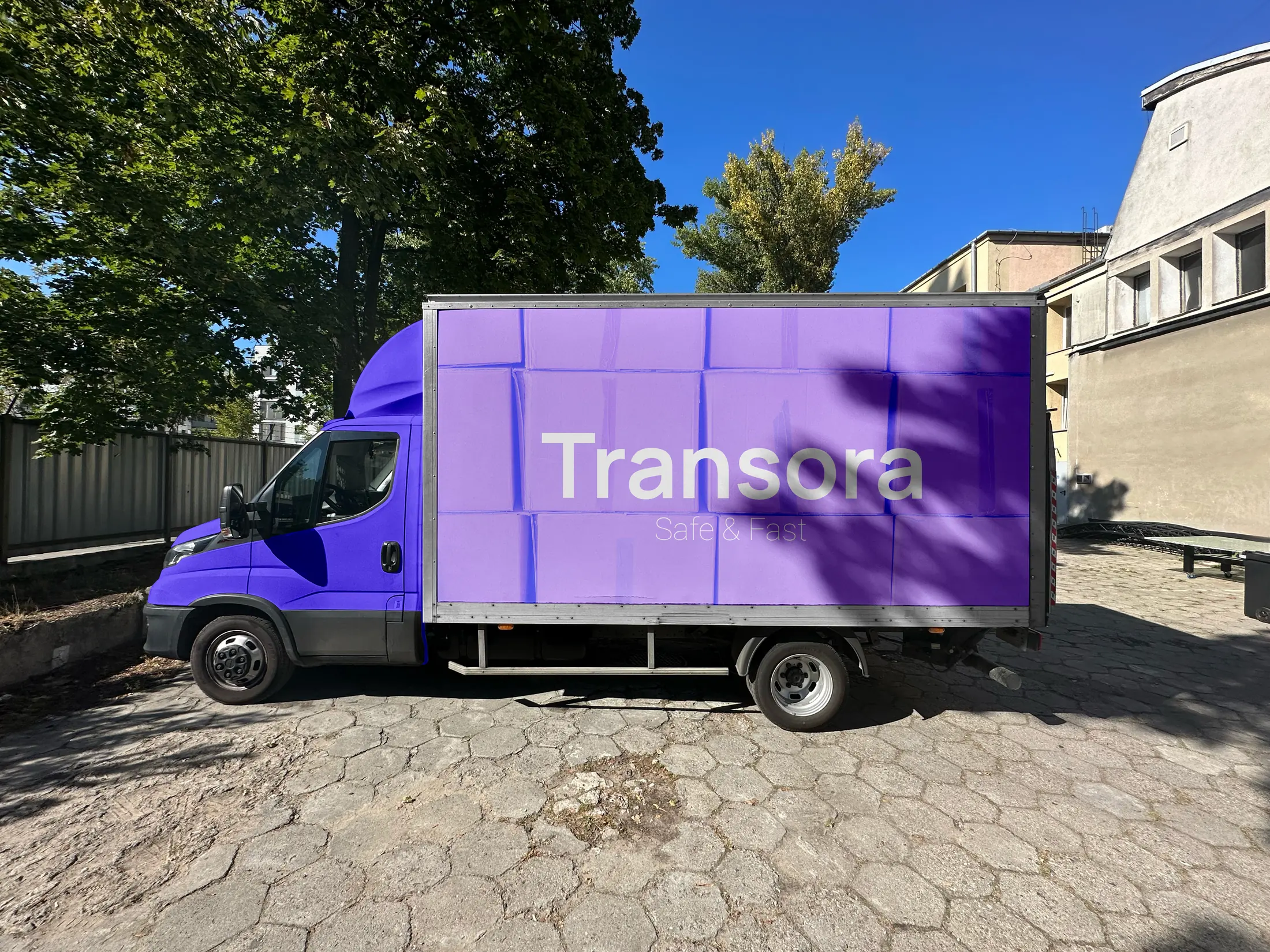Transora brand identity — Delivery