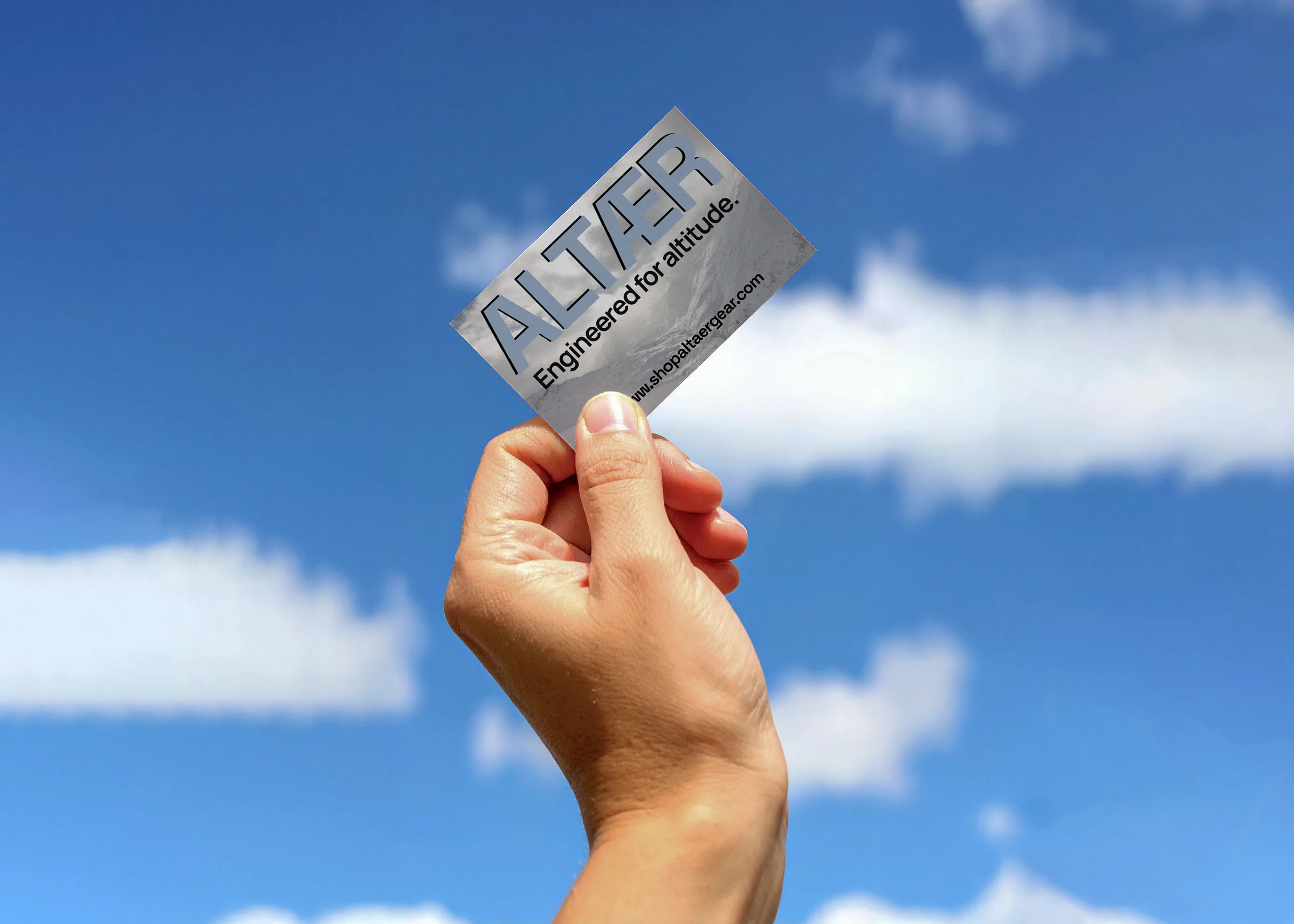 Altaer brand identity — Businesscard