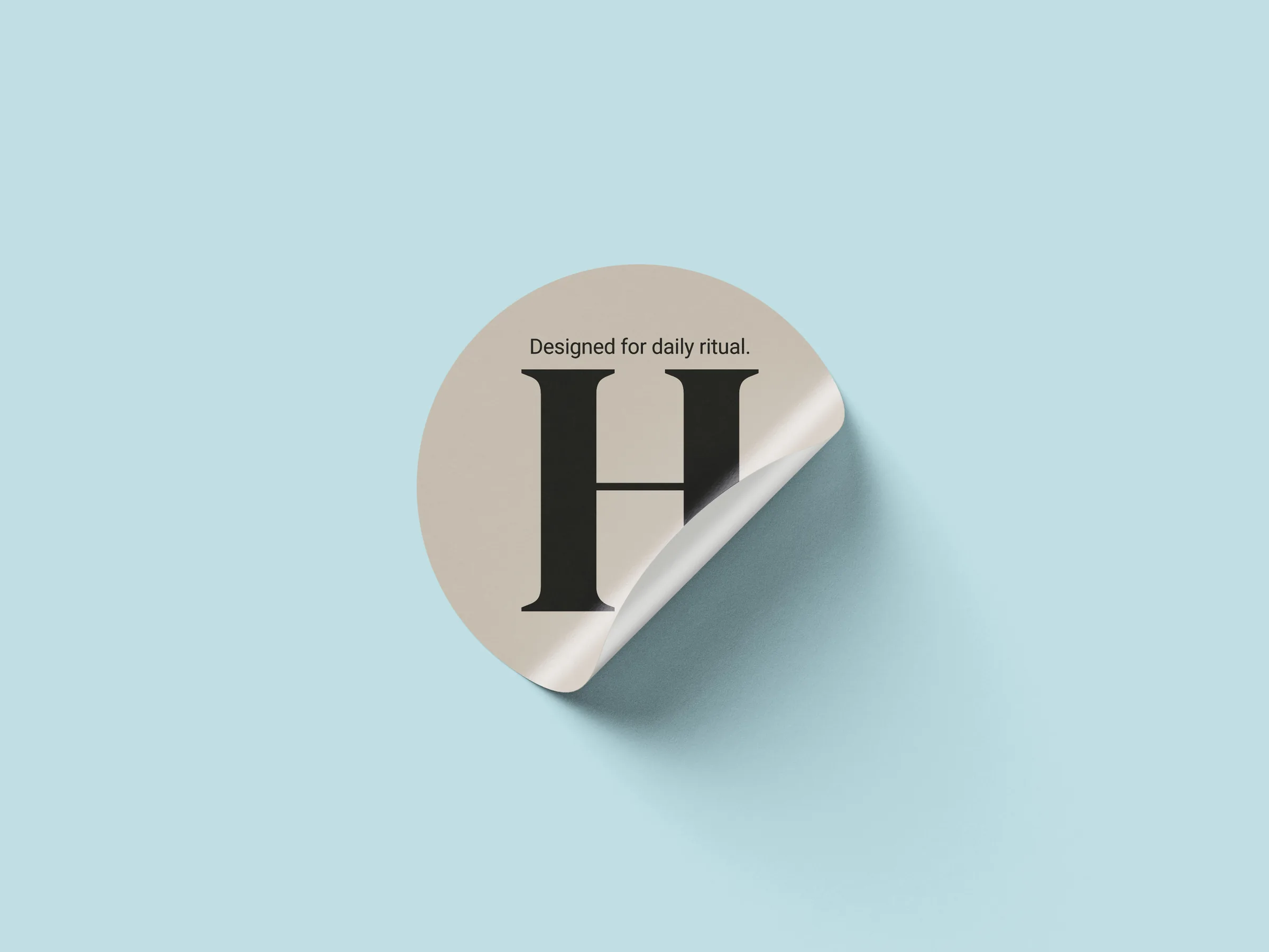 Heatra brand identity — Sticker