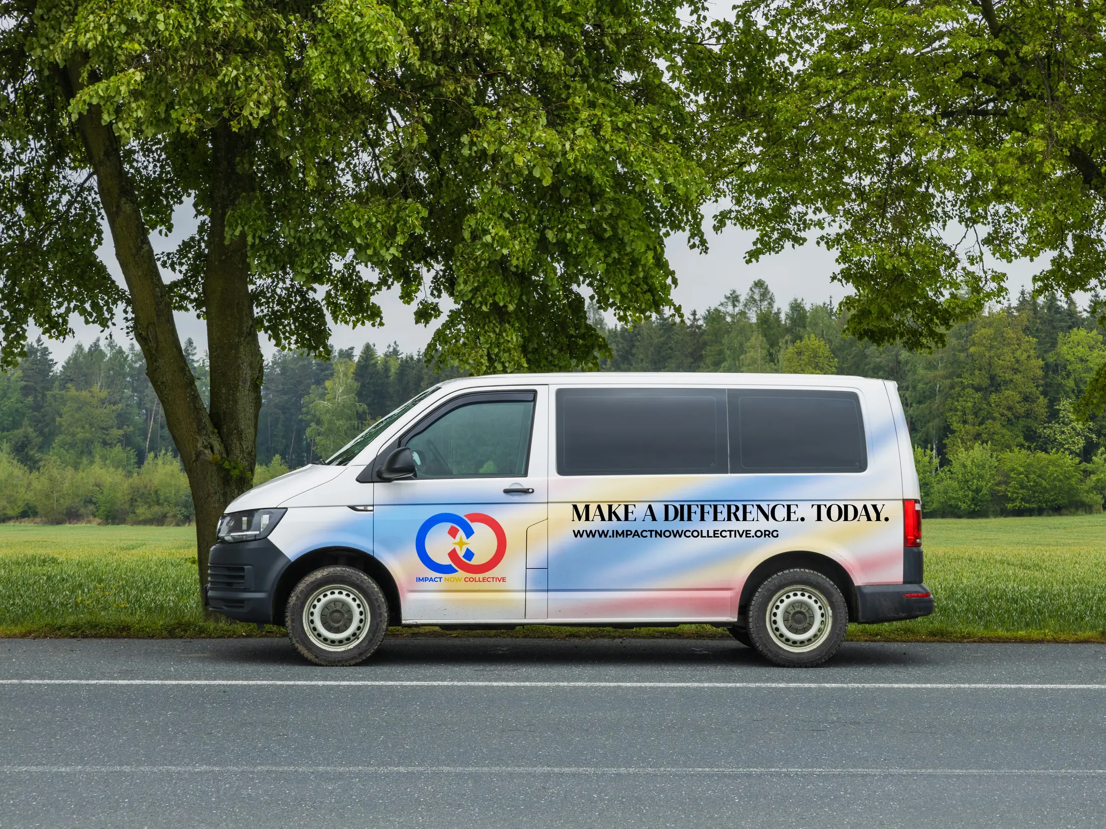 Impact Now brand identity — Car