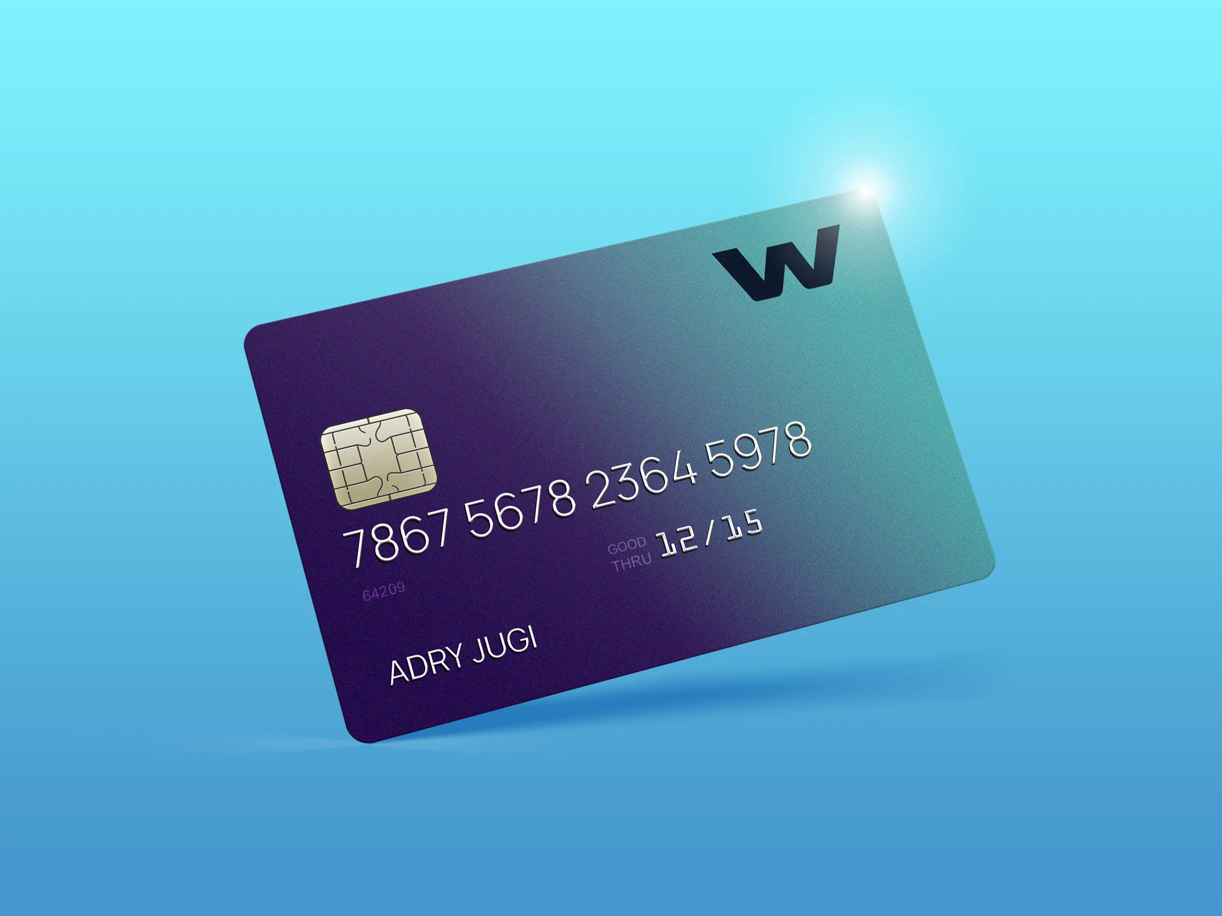 Worthy brand identity — Credit Card